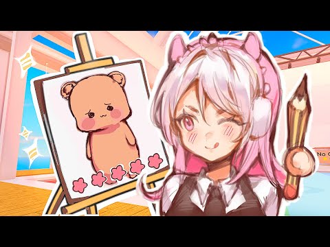 Tryhard Artist Plays ROBLOX Speed Draw 🎨 (pro version!)