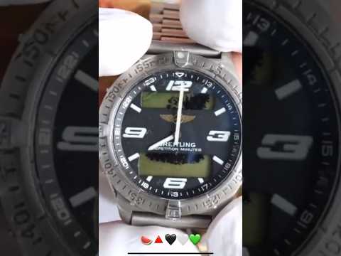 $1000 DIY mistake #Breitling #aerospace lcd #watch#restoration