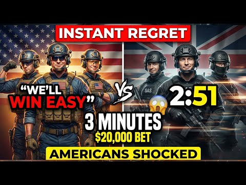 USA Special Forces Lost to British SAS — What They Did in 3 Minutes Was Unbelievable