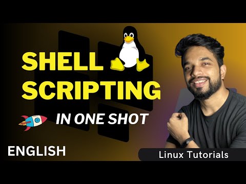 Linux SHELL SCRIPTING in ONE VIDEO For Beginners 2025 [ENGLISH] | MPrashant