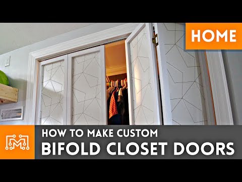 How To Make Custom Bifold Closet Doors // Woodworking | I Like To Make Stuff
