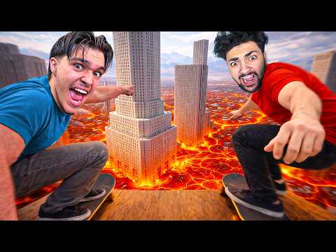 On Doit Traverser la Map sans Toucher le SOL ! (ft. Clinko)