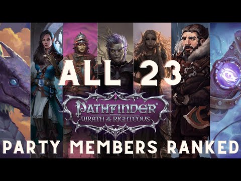 Pathfinder: WotR - All 23 Party Members Ranked