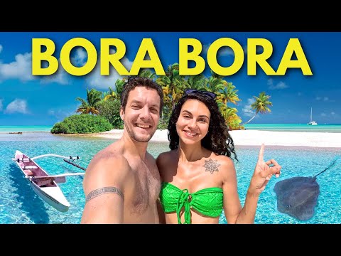 WORLD'S MOST BEAUTIFUL ISLAND! 🇵🇫 BORA BORA BOAT TOUR