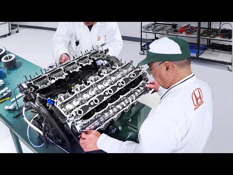 Honda Senior Employees Restore the Legendary Honda V10 F1 Engine