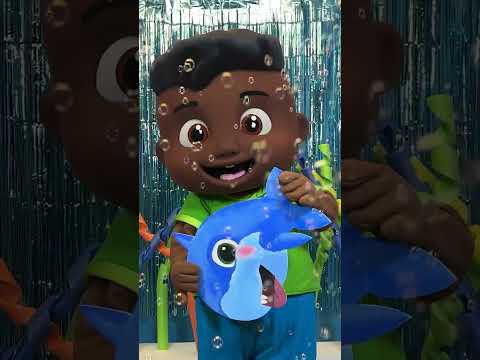 JJ and Cody Play with SHARKS!🦈 #shorts #babyshark