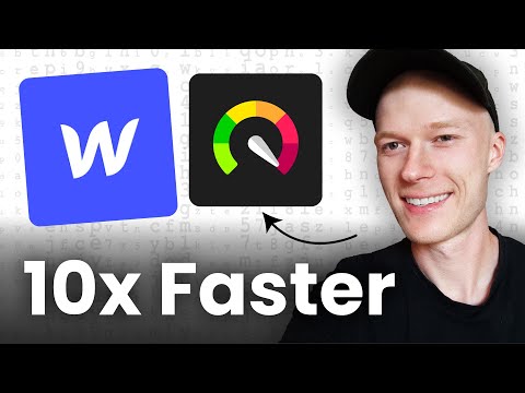 10 Tips To Work 10x FASTER in Webflow