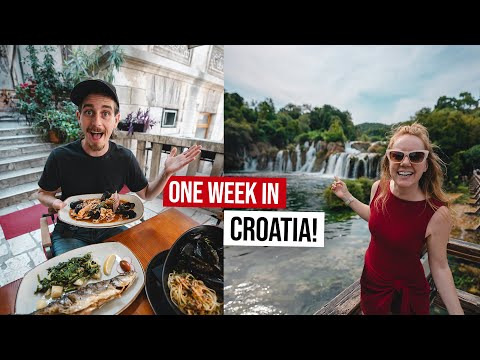 The ULTIMATE Week In Croatia! 🇭🇷  Local Food, Ancient Coastal Towns & MORE!