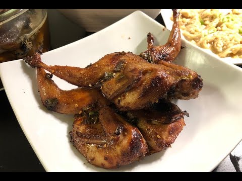 【香辣烤鹌鹑】比烤鸡简单100倍，好吃200倍😋