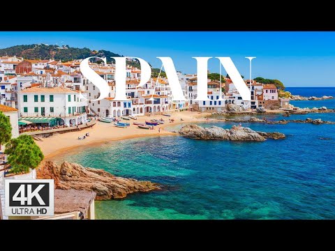 Spain 4K Video ULTRA HD 60fps | HDR Dolby Vision with Relaxing Ambient Music