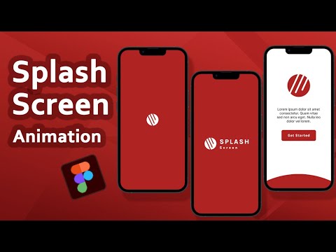 Creating Splash Screen Animation on Figma | Figma Tutorial For Beginners