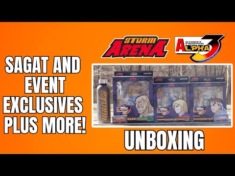 STORM ARENA ANIMES-PRO FESTIVAL STREET FIGHTER ALPHA 3 UNBOXING