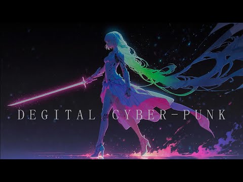 【作業用】Digital Drift 🌙 | Melancholic Cyber Lofi for Late-Night Focus 🌐[Relax/Chill/Playlists/Works]