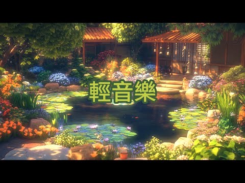 無廣告🌸荷塘輕語，柔和旋亭如花香入水，療癒心靈，減輕焦慮，讓你沉浸於庭院的靜謐懷抱
