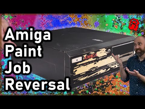 Will the Paint Come Off? Amiga 4000 Restoration | Trash to Treasure
