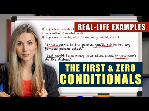 Conditional Sentences (The Zero and First Conditionals)   - English Grammar Lesson