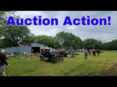 Mercurys, Muscle Cars & Model T: Barn Find Collection at Auction! Plus Vintage Boat & Ford Galaxie!