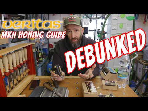 Veritas mkII Honing guide Debunked. Are your secondary bevels parallel to your first?!?