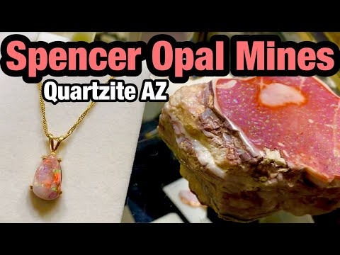 Amazing American Opals w/ Spencer Opal Mines Quartzite Pow-wow Gem & Mineral Show 2024