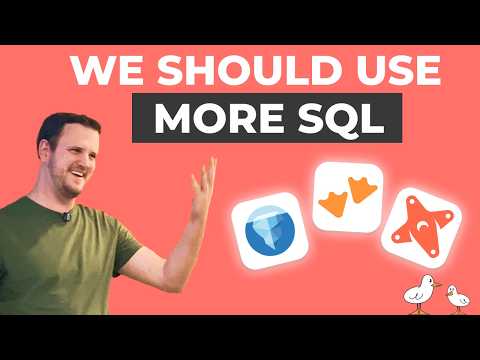 Using SQL in Your Data Lake with DuckDB, Iceberg, dbt, and MotherDuck