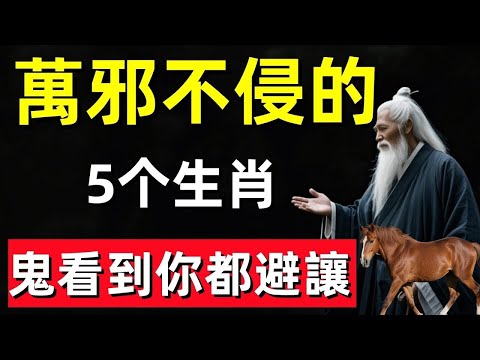 命帶天罡星的5個生肖，妖魔見了都繞道走！#修行思維 #修行 #福報 #禪 #道德經 #覺醒 #開悟 #禅修