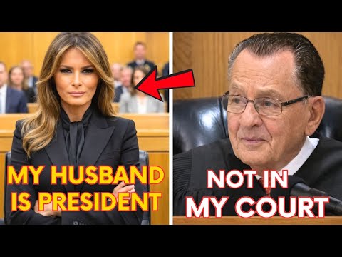 Melania Trump Uses Presidential Power in Court — Judge Caprio's Response STUNS the Nation
