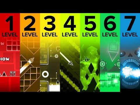 The 7 Levels of Geometry Dash Levels
