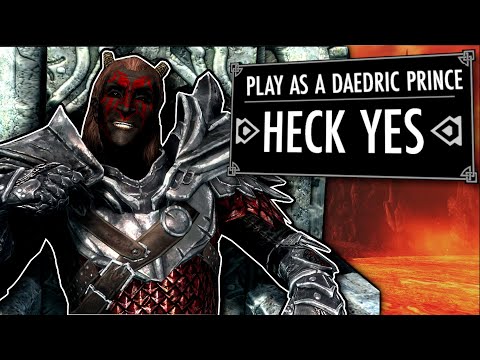 Skyrim But I Slowly Become a DAEDRIC PRINCE