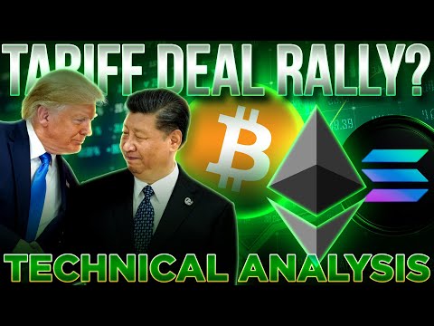Tariff Deal Rally?🔥Crypto Technical Analysis w/ @DataDash