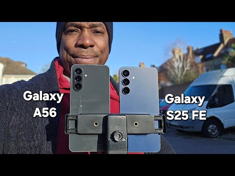 Galaxy S25 FE vs A56 Camera Test.