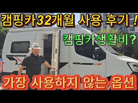 Campervan travel living expenses, least used and essential options, 24-hour campervan travel itin...