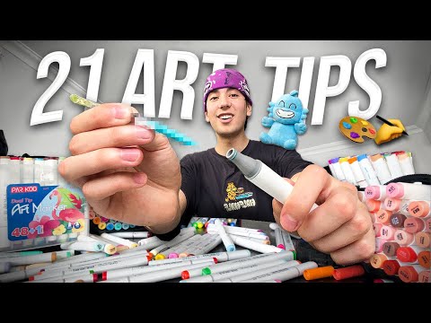 21 Art Tips That Will ACTUALLY Improve Your Art... 👀🎨