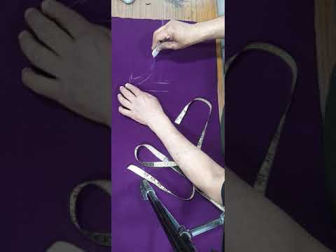 كيفيه عمل ✂️حفرة الردن الأجسام الضخمه 👗✂️طريقه سهله جدا الخياط أبوأحمد 07710044233واتس