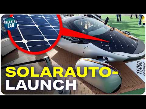 Neues Solarauto vorgestellt: 64km am Tag kostenlos fahren!