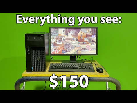 The $150 Gaming Battle Station.