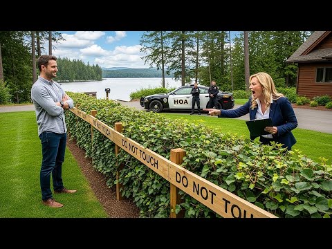 They Denied My Fence Permit for Aesthetics, So I Planted Poison Ivy Hedges and Put Up Do Not Touch!