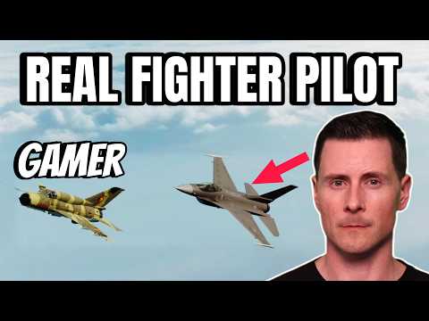 REAL F-16 Pilot Challenges Gamer in EPIC MiG-21 DOGFIGHT Showdown