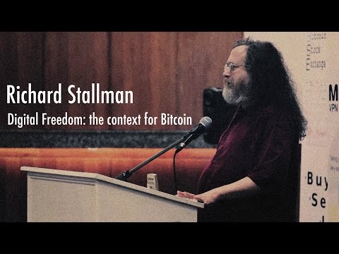 Bitcoin 2012 London: Richard Stallman