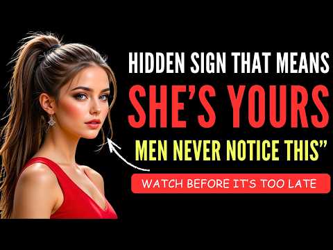 When She Tells You THIS… Her Heart Is Already Yours | Female Psychology