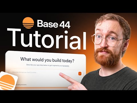 Base44 Tutorial for Beginners 2025 - Step by Step