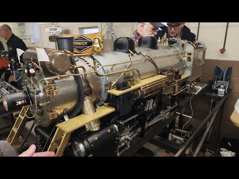 Cabin Fever 2025 World Class Model Engineering - Trucks Excavators Steam Gas Hot Air Engines Part 1