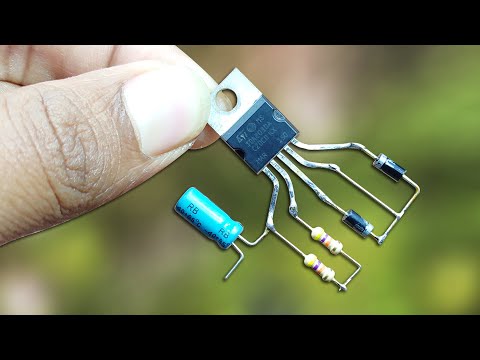 How To Make High Power Amplifier Circuit Using TDA2030 - DC 12v || Full Tutorial