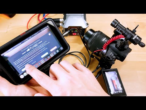 Atomos Ninja V / Automatic Audio Offset Calibration / Audio Delay Setting