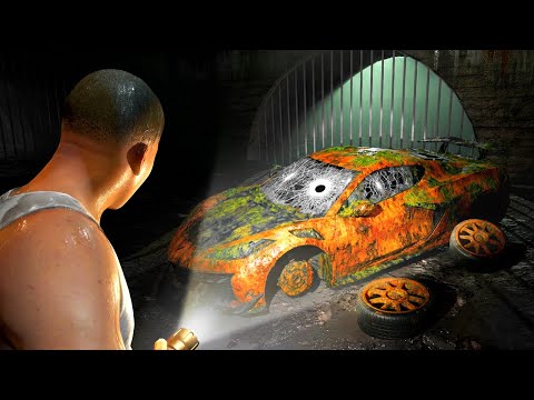 Collecting SECRET CARS Lost Inside the SEWERS! (GTA 5)