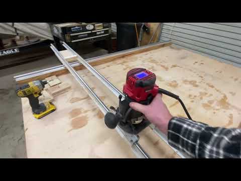 Building a Linear Rail Router Sled for Less Than $400!