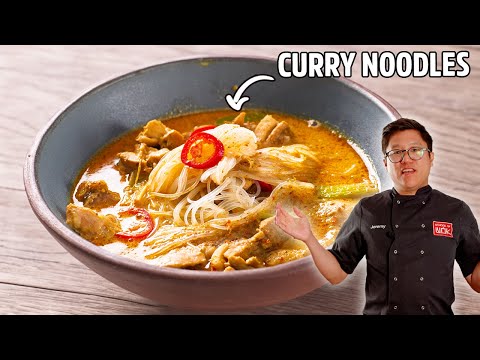 Super Simple & Delicious Curry Noodle Soup!
