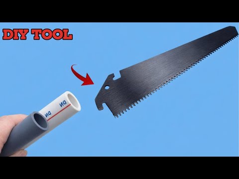 You'll regret throwing away your PVC pipes after watching this video! PVC/SAW HANDLE.