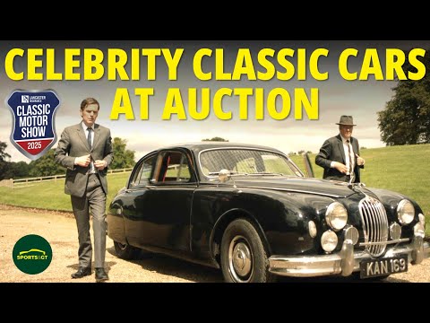 Inspector Morse "Endeavour" Jaguar Mk1 at the NEC Classic Motor Show Auction