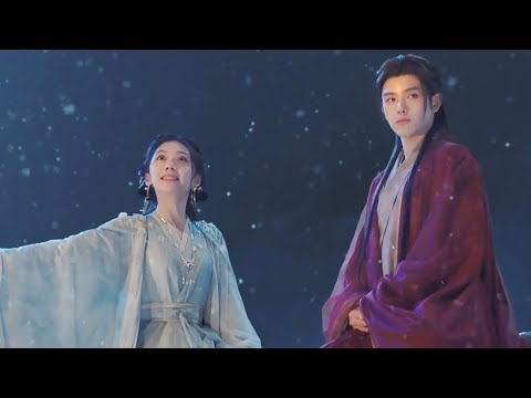 Cinderella used magic to make snowfall to cheer up her master and slowly entered his heart