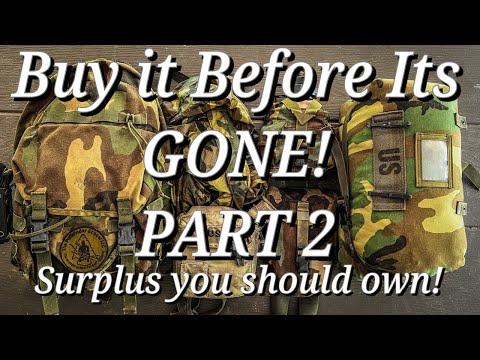 BUY IT BEFORE ITS GONE! Surplus you should own! Part 2 with Dave Canterbury